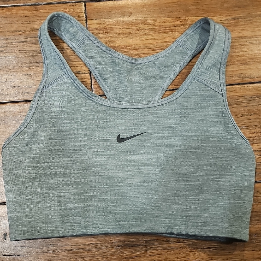 Nike Women's Heathered Gray Sports Bra